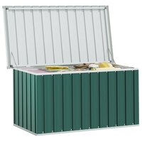 Tuinbox Groen 129x67x65 cm 11