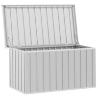 Tuinbox 129x67x65 cm grijs 4