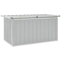 Tuinbox 129x67x65 cm grijs 6