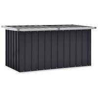 Tuinbox 129x67x65 cm antraciet 2