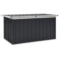 Tuinbox 129x67x65 cm antraciet 7