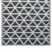 Buitenkleed ARAKIL 120x180 cm PP zwart 5