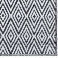 Buitenkleed ARAKIL 120x180 cm PP wit en zwart 5