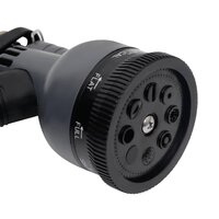 Tuinslang met sproeikop 0,6&amp;apos;&amp;apos; 15 m roestvrij staal zilverkleur 9