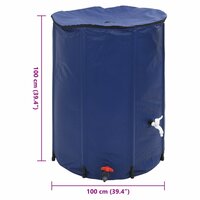 Watertank met kraan opvouwbaar 750 L PVC 11