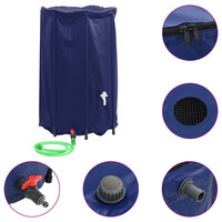 Watertank met kraan opvouwbaar 500 L PVC 2
