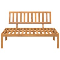 Tuinmiddenbank pallet massief acaciahout 4