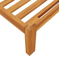Tuinmiddenbank pallet massief acaciahout 6