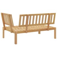 Tuinhoekbank pallet massief acaciahout 4