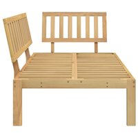 Tuinhoekbank pallet massief acaciahout 5