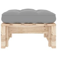 Tuinhocker pallet ge&iuml;mpregneerd grenenhout 4