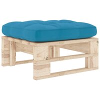 Tuinhocker pallet ge&iuml;mpregneerd grenenhout 2