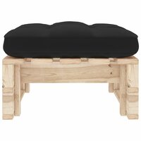 Tuinhocker pallet ge&iuml;mpregneerd grenenhout 4