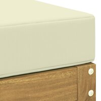 Outdoor Hocker Massief Acaciahout Wit 5