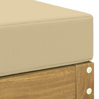 Outdoor Hocker Massief Acaciahout Wit 5