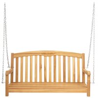 Schommelbank Naturel 114 x 61 x 61,5 cm Massief Teakhout 3