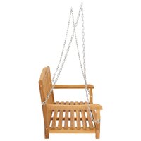 Schommelbank Naturel 114 x 61 x 61,5 cm Massief Teakhout 4