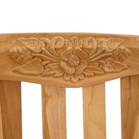 Schommelbank Naturel 114 x 61 x 61,5 cm Massief Teakhout 7