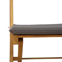 Bistrostoelen voor buiten 4 pcs Donkergrijs 40 x 53 x 80 cm 9