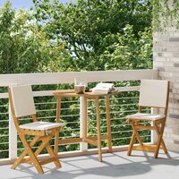 Bistrostoelen voor buiten 2 pcs Cr&egrave;mewit 38 x 46 x 85 cm 3