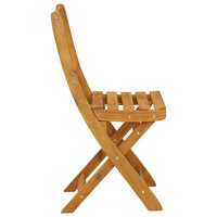 Bistrostoelen voor buiten 4 pcs Naturel 40 x 42 x 85 cm 6