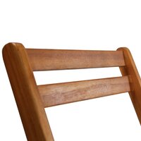 Bistrostoelen 2 st massief acaciahout 5