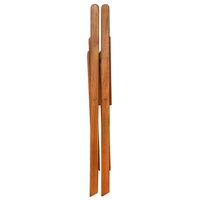 Bistrostoelen 2 st massief acaciahout 8