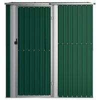 Tuinhuis Groen 180,5x97x209,5 cm Gegalvaniseerd Staal 3