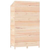 Tuinschuur 102x52x174,5 cm massief vurenhout 6