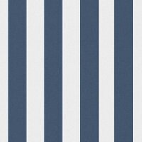 Buitenkussens 45x45 cm gestreept marineblauw 2 st 5