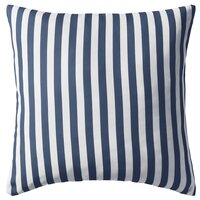 Buitenkussens 45x45 cm gestreept marineblauw 4 st 3