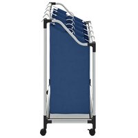 Wassorteerder met 4 zakken staal blauw 6