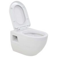 Wandtoilet keramiek wit   2
