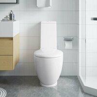 Toilet met afvoer achter keramiek wit 3