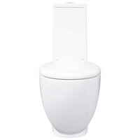 Toilet met afvoer achter keramiek wit 4