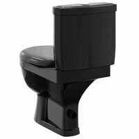Toilet met stortbak zwart 6