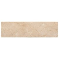 Gootsteen 45x30x12 cm marmer hoogglans cr&egrave;mekleurig 6