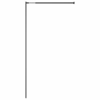 Inloopdouchewand 100x195 cm transparant gehard glas 6