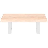 Badkamer wandschap staal en massief eikenhout 4