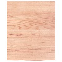 Badkamer wandschap staal en massief eikenhout 8