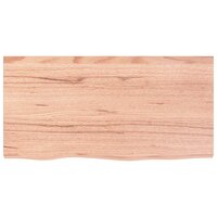 Badkamer wandschap staal en massief eikenhout 8