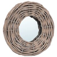 Spiegels 3 st 15 cm wicker 3