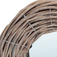 Spiegels 3 st 15 cm wicker 4