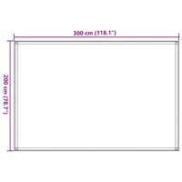Tenttapijt 200x300 cm antracietkleurig 7