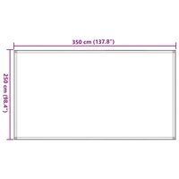 Tenttapijt 250x350 cm taupe 9