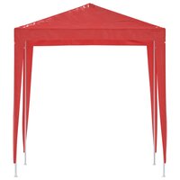 Partytent 200 x 200 x 240 cm Rood PE en staal 4