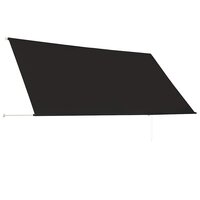 Luifel uittrekbaar 300x150 cm antraciet 4