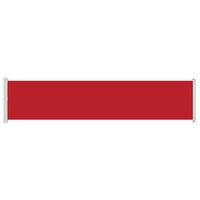 Tuinscherm uittrekbaar 140x600 cm rood 4