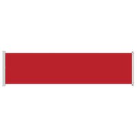 Tuinscherm uittrekbaar 600x160 cm rood 4