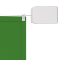Luifel verticaal 140x420 cm oxford stof lichtgroen 4